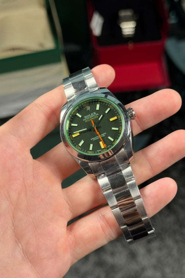 ROLEX MILGAUSS NEGRO SUIZO