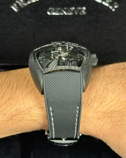 FRANCK MULLER GRAND CENTRAL TURBILLON  SUIZO - NEGRO