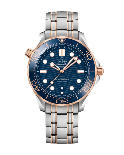 OMEGA SEAMASTER DIVER 300M - ACERO Y ORO ROSA