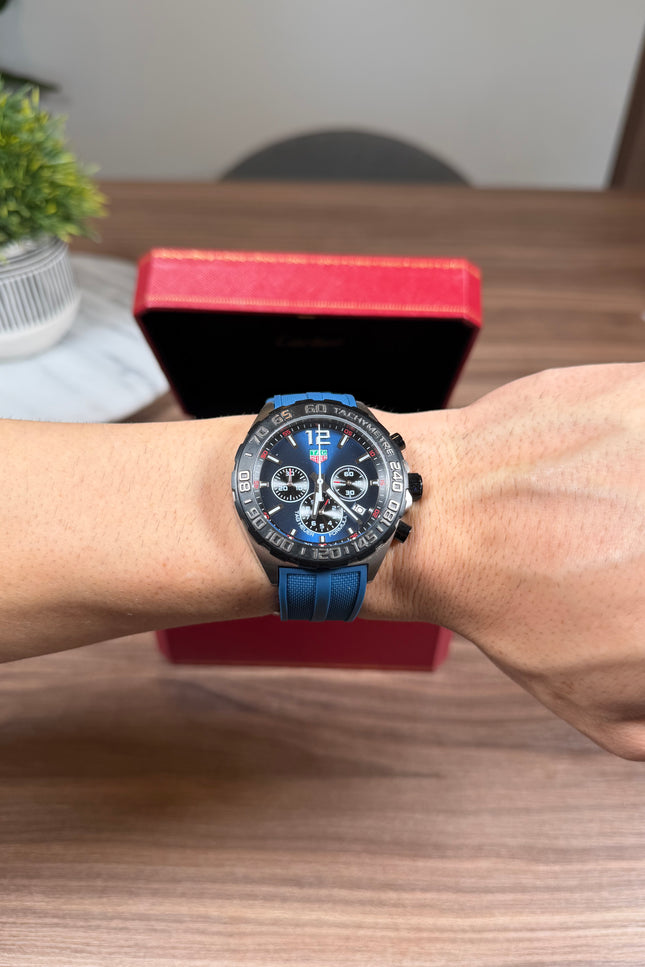 TAG HEUER FORMULA 1  - AZUL CAUCHO