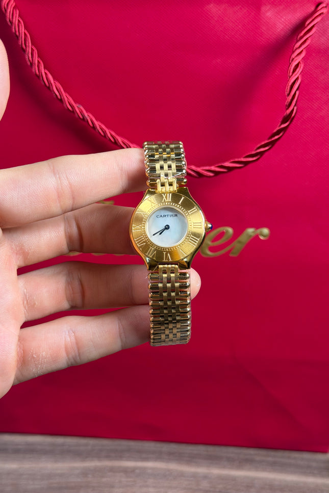 CARTIER MUST 21 DORADO