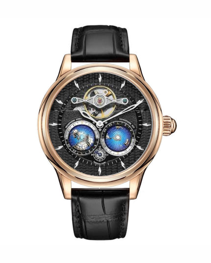 MONTBLANC TOURBILLON CYLINDRIQUE GEOSPHERES VASCO DA GAMA BLACK DIAL