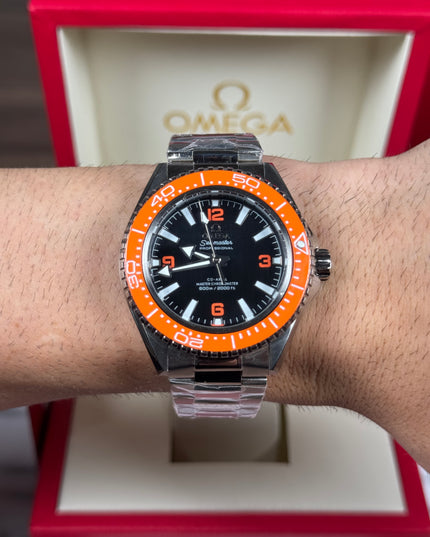 OMEGA SEAMASTER PLANET OCEAN 600M - ACERO