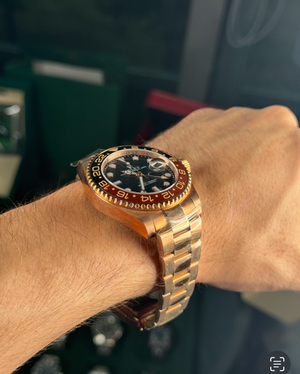 ROLEX GMT - MASTER II ROSE GOLD