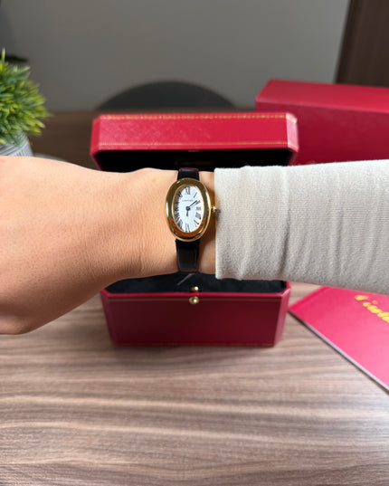 CARTIER BAIGNOIRE NEGRO/DORADO