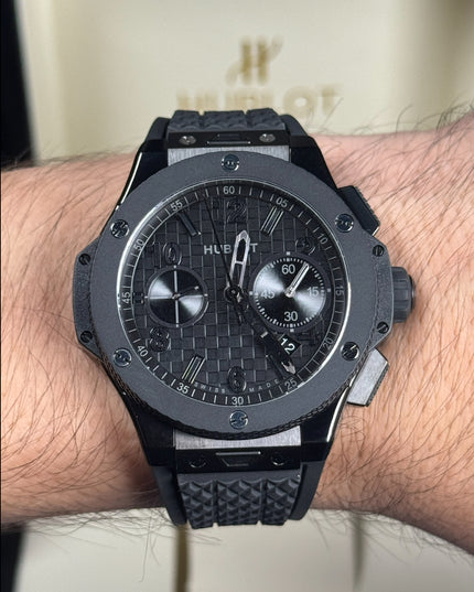 HUBLOT BIG BANG 20TH ANNIVERSARY ALL BLACK SUIZO