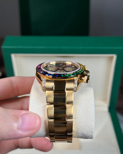 ROLEX DAYTONA RAINBOW DORADO
