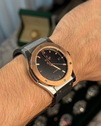 HUBLOT CLASSIC FUSION TITANIUM KING GOLD