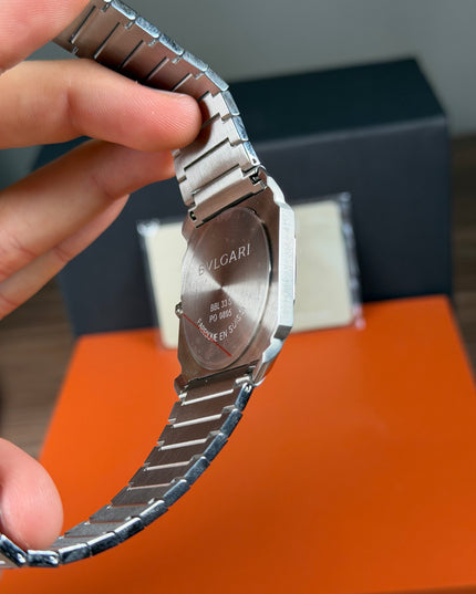 BVLGARI OCTO FINISSIMO - PLATA FONDO AZUL