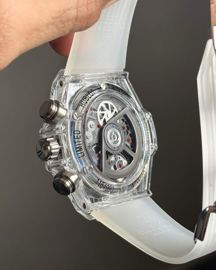HUBLOT BIG BANG MAGIC SAPPHIRE BLANCO