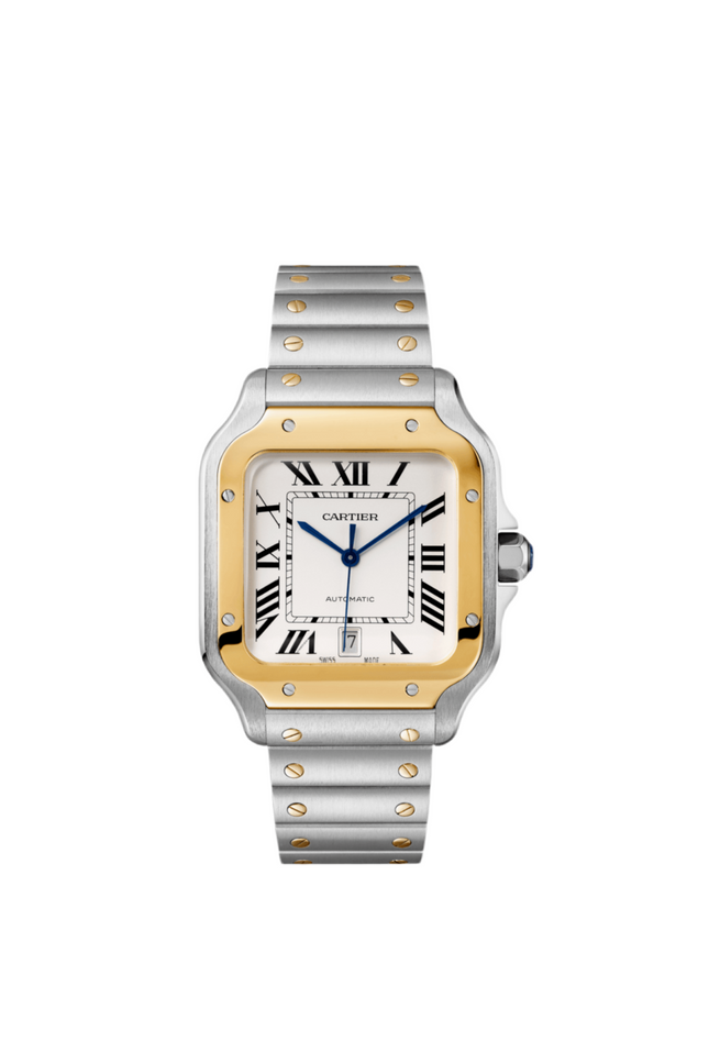 CARTIER SANTOS DOBLE TONO 36 MM