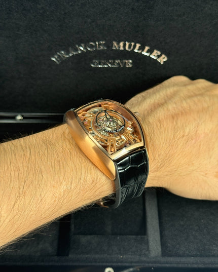 FRANCK MULLER GRAND CENTRAL TURBILLON  SUIZO - ROSEGOLD