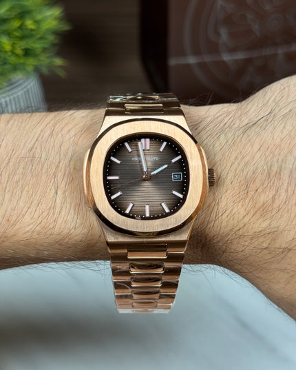 PATEK PHILIPPE ROSEGOLD BLACK DIAL