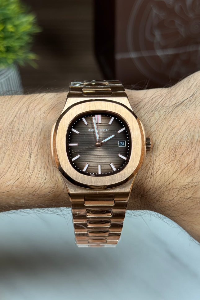 PATEK PHILIPPE ROSEGOLD BLACK DIAL