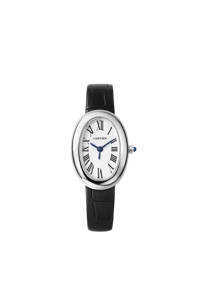CARTIER BAIGNOIRE NEGRO/PLATEADO