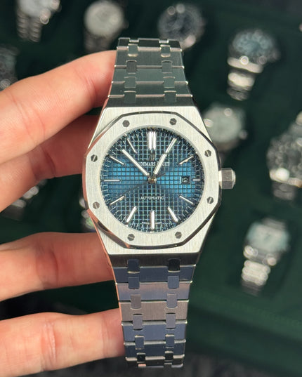 AUDEMARS PIGUET ROYAL OAK - FONDO AZUL