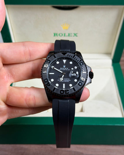 ROLEX YACHT-MASTER TOTAL BLACK