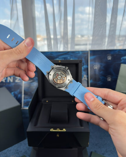 AUDEMARS PIGUET ROYAL OAK OFFSHORE CRONÓGRAFO SUIZO - AZUL