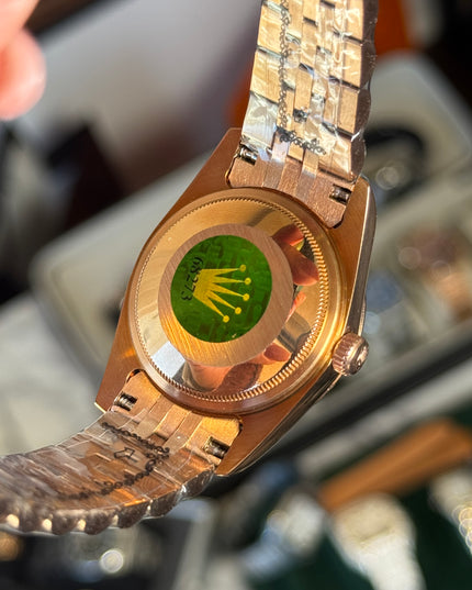 ROLEX LADY DATEJUST - ROSEGOLD ESFERA NEGRA