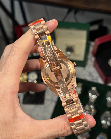 ROLEX DAY DATE ROSEGOLD - FONDO VERDE