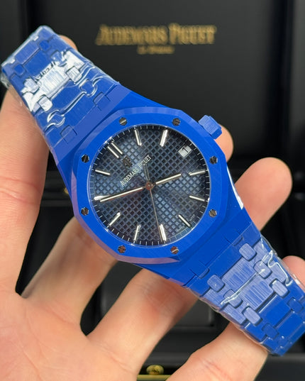 AUDEMARS PIGUET ROYAL OAK SUIZO - AZUL