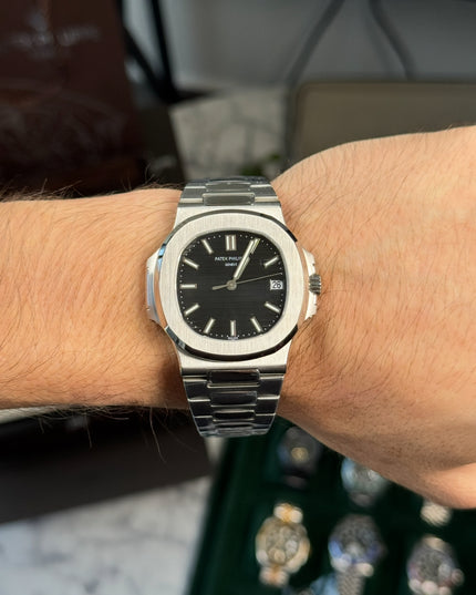 PATEK PHILIPPE NAUTILUS SUIZO - NEGRO