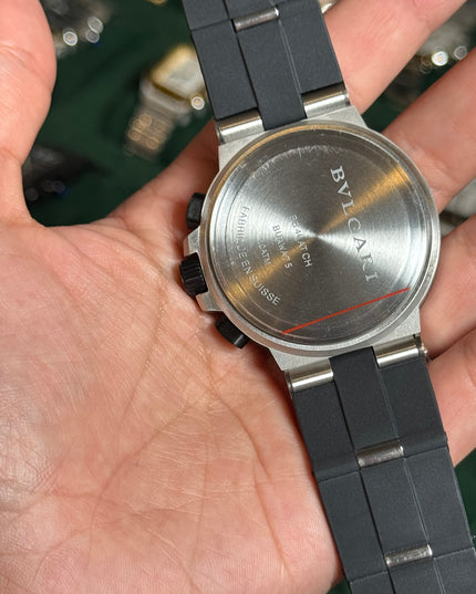 BVLGARI ALUMINIUM AMARILLO CRONÓGRAFO