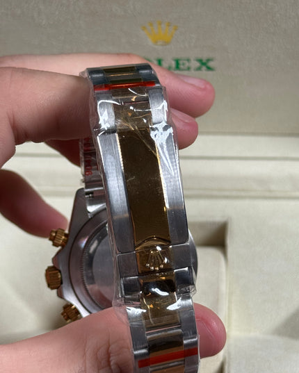 ROLEX DAYTONA DOBLE TONO - FONDO NEGRO