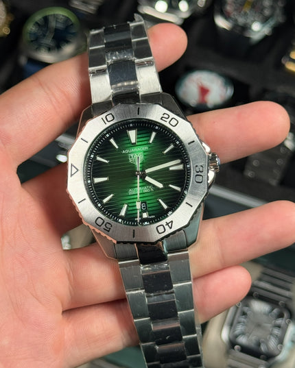 TAG HEUER AQUARACER PROFESSIONAL 200 CALIBRE 5 AUTOMATIC 40MM - VERDE