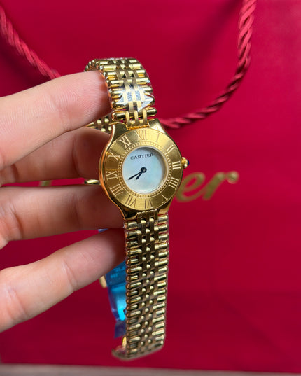 CARTIER MUST 21 DORADO