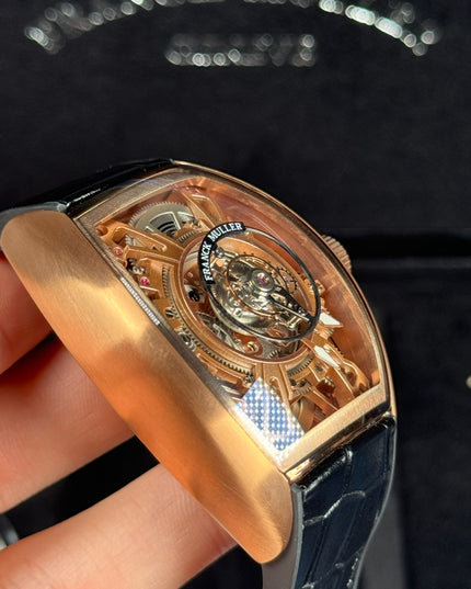 FRANCK MULLER GRAND CENTRAL TURBILLON  SUIZO - ROSEGOLD