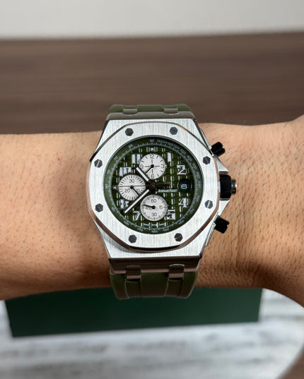 AUDEMARS PIGUET ROYAL OAK OFFSHORE CRONÓGRAFO - VERDE