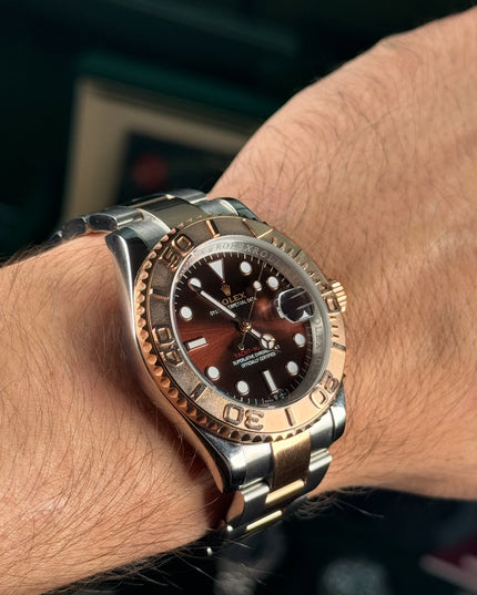 ROLEX YACHT-MASTER 41MM ROSE GOLD
