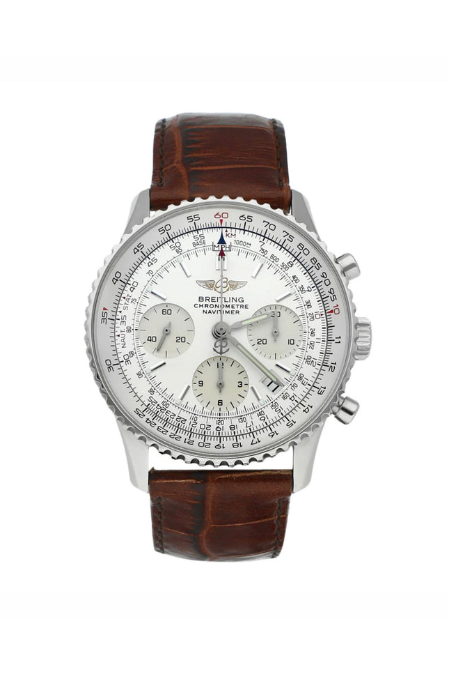 BREITLING CRONÓMETRO NAVITIMER - PIEL CAFÉ