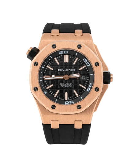 AUDEMARS PIGUET ROYAL OAK ORO ROSA NEGRO CAUCHO