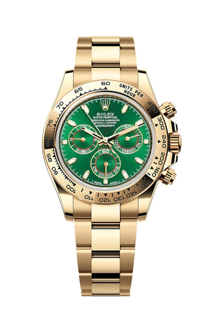 ROLEX DAYTONA DORADO - FONDO VERDE