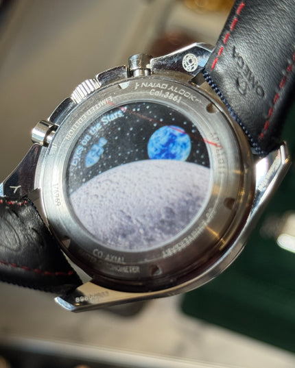 OMEGA SPEEDMASTER SERIE DE ANIVERSARIO SNOOPY - AZUL