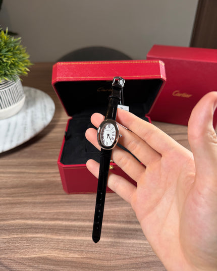 CARTIER BAIGNOIRE NEGRO/PLATEADO