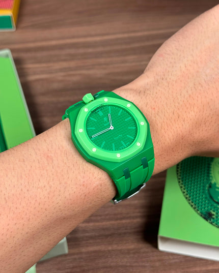 AUDEMARS PIGUET x SWATCH ROYAL POP GREEN EIGHT