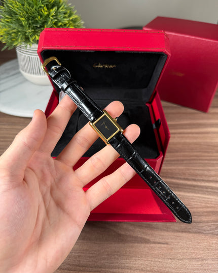 TANK LOUIS CARTIER MINI - NEGRO