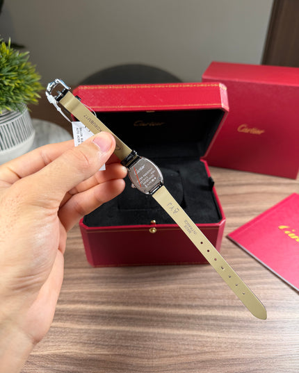 CARTIER BAIGNOIRE NEGRO/PLATEADO