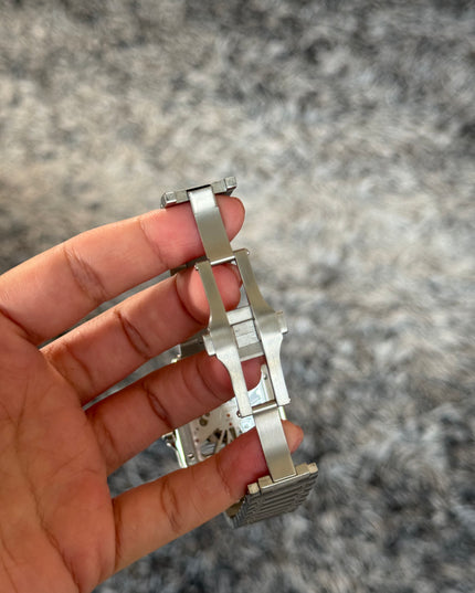 CARTIER SANTOS SKELETON - PLATEADO