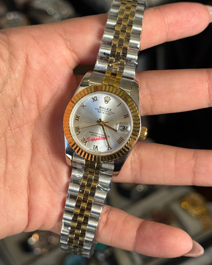 ROLEX LADY DATEJUST - ESFERA PLATEADA