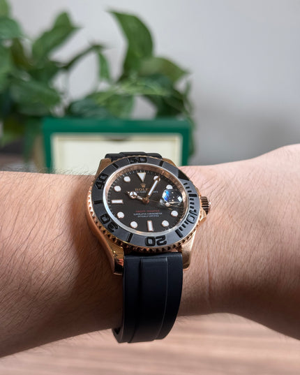 ROLEX YACHT - MASTER OYSTER FLEX GOLD