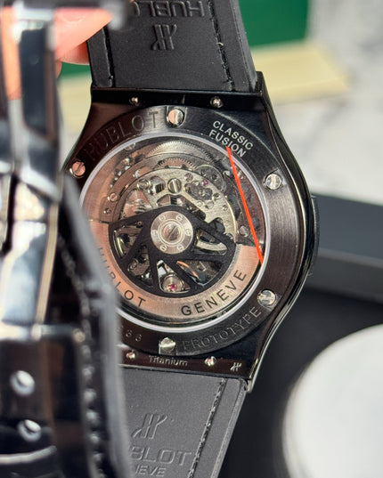 HUBLOT CLASSIC FUSION SKELETON TOURBILLON TITANIUM LIMITED