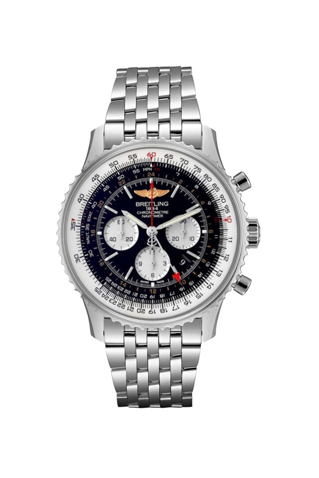 BREITLING CRONÓMETRO NAVITIMER - ACERO FONDO NEGRO