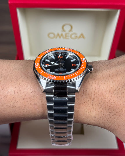 OMEGA SEAMASTER PLANET OCEAN 600M - ACERO