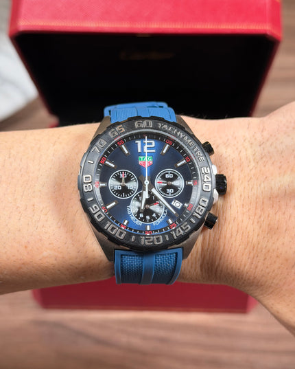 TAG HEUER FORMULA 1  - AZUL CAUCHO