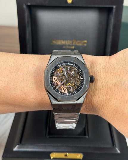 AUDEMARS PIGUET ROYAL OAK DOUBLE BALANCE - CERÁMICA NEGRA