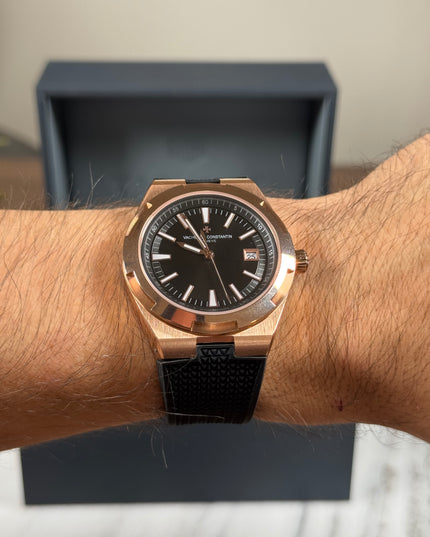 VACHERON CONSTANTIN OVERSEAS ROSEGOLD CAUCHO